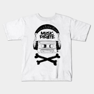 Music pirate Kids T-Shirt